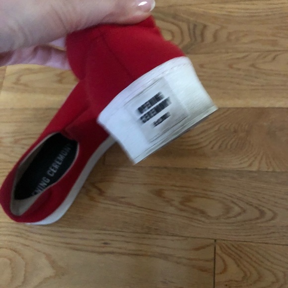 Opening ceremony red tall sneakers - Picture 2 of 3